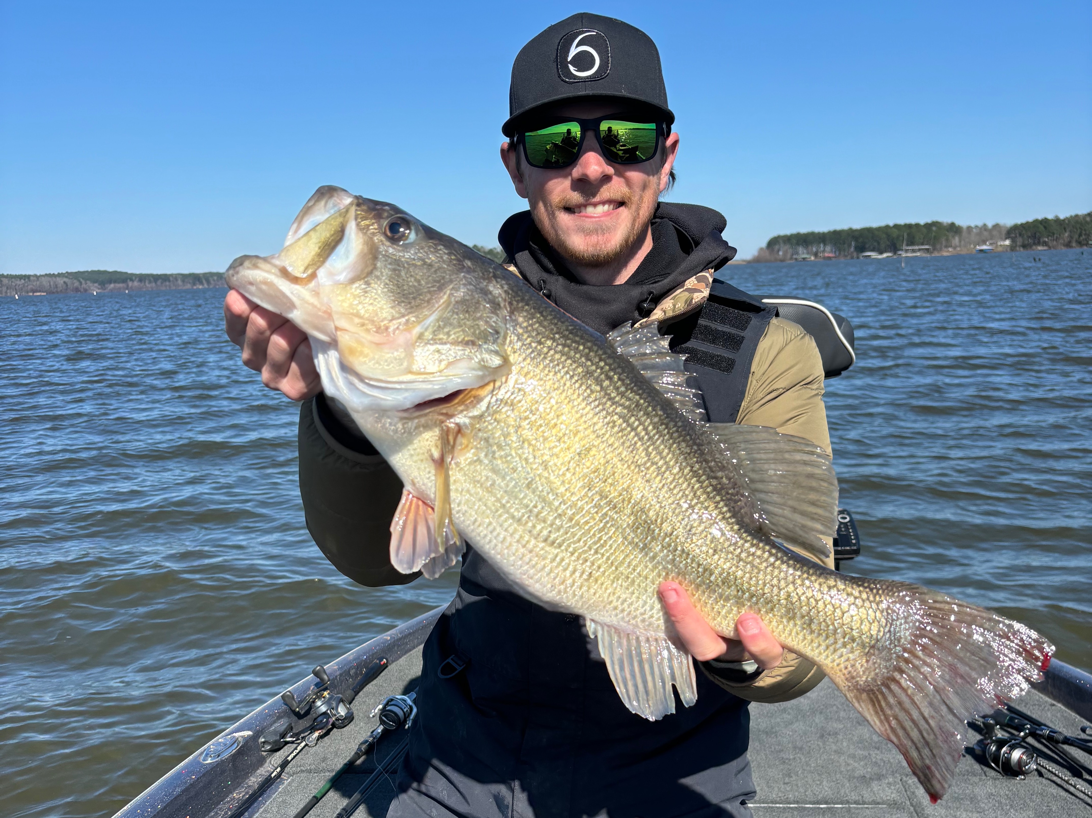 Wyatt Frankens fishing report for Toledo Bend Reservoir in Texas