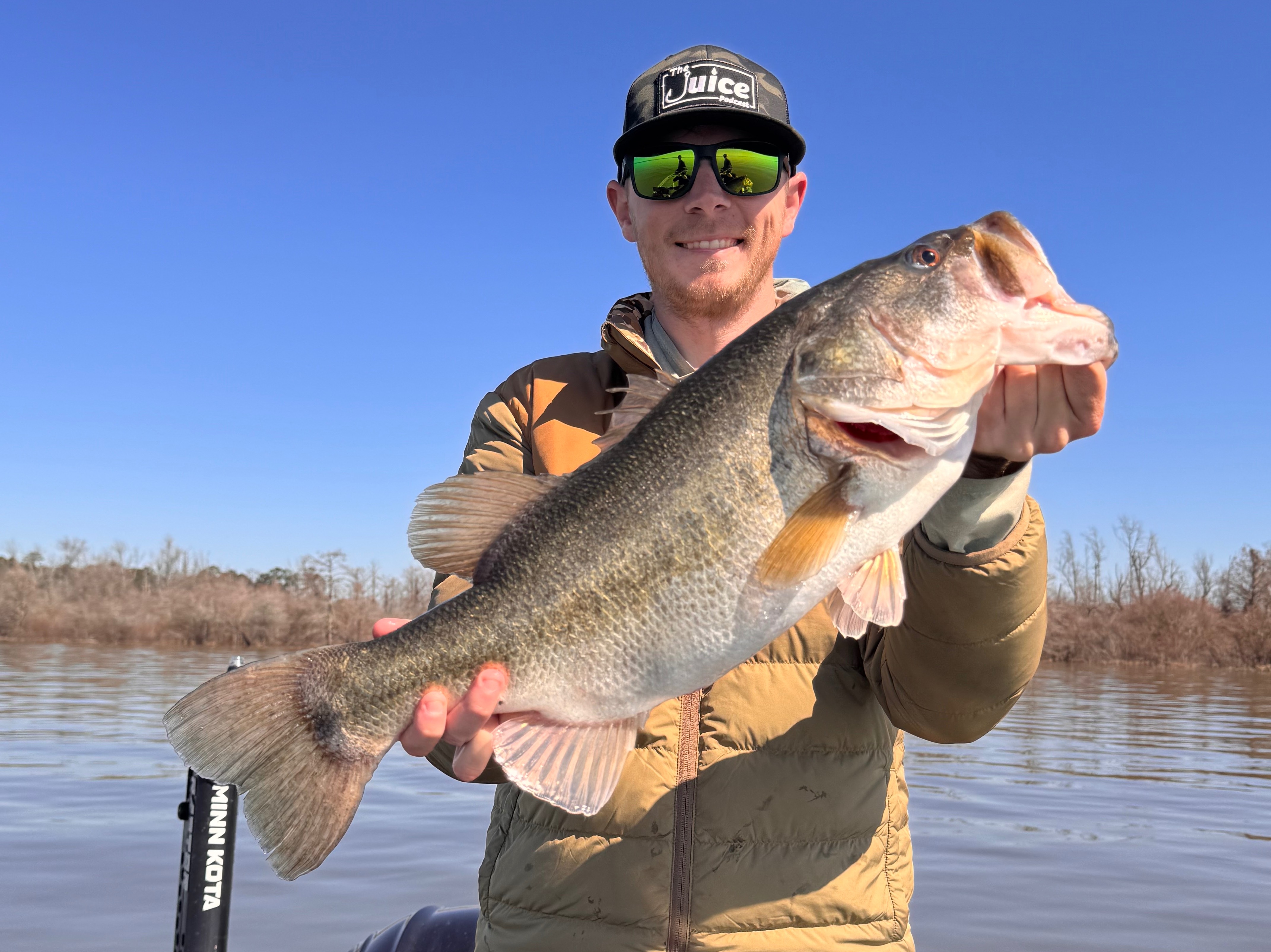 Wyatt Frankens fishing report for Sam Rayburn Reservoir in Texas