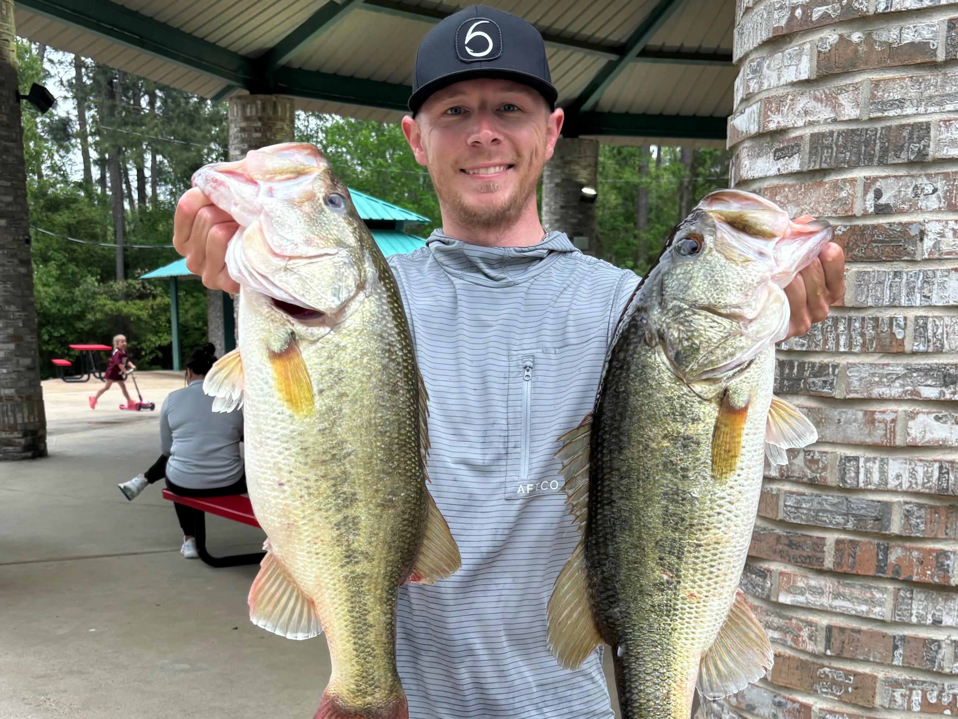 Wyatt Frankens fishing report for Sam Rayburn Reservoir in Texas