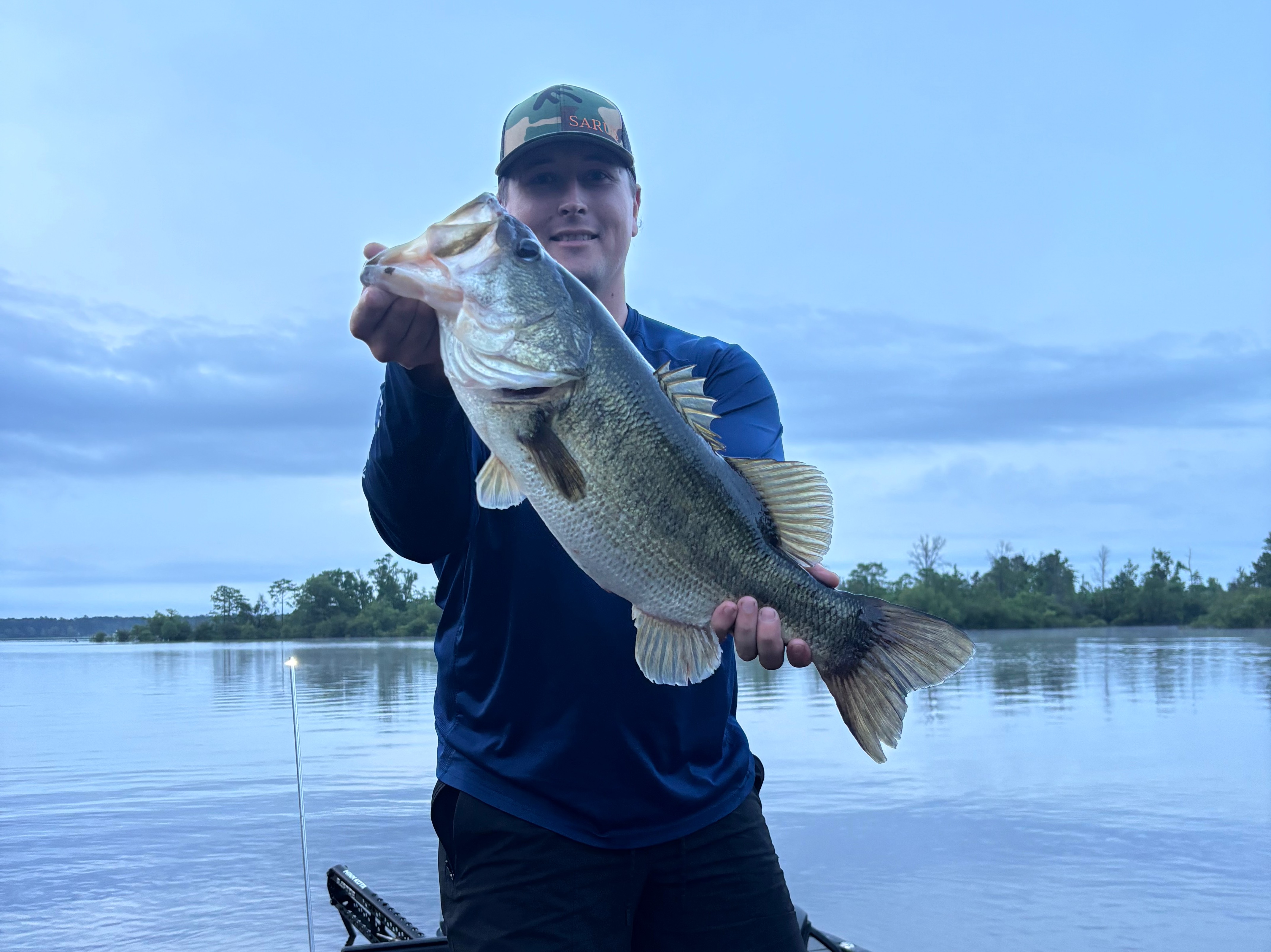 Wyatt Frankens fishing report for Sam Rayburn Reservoir in Texas