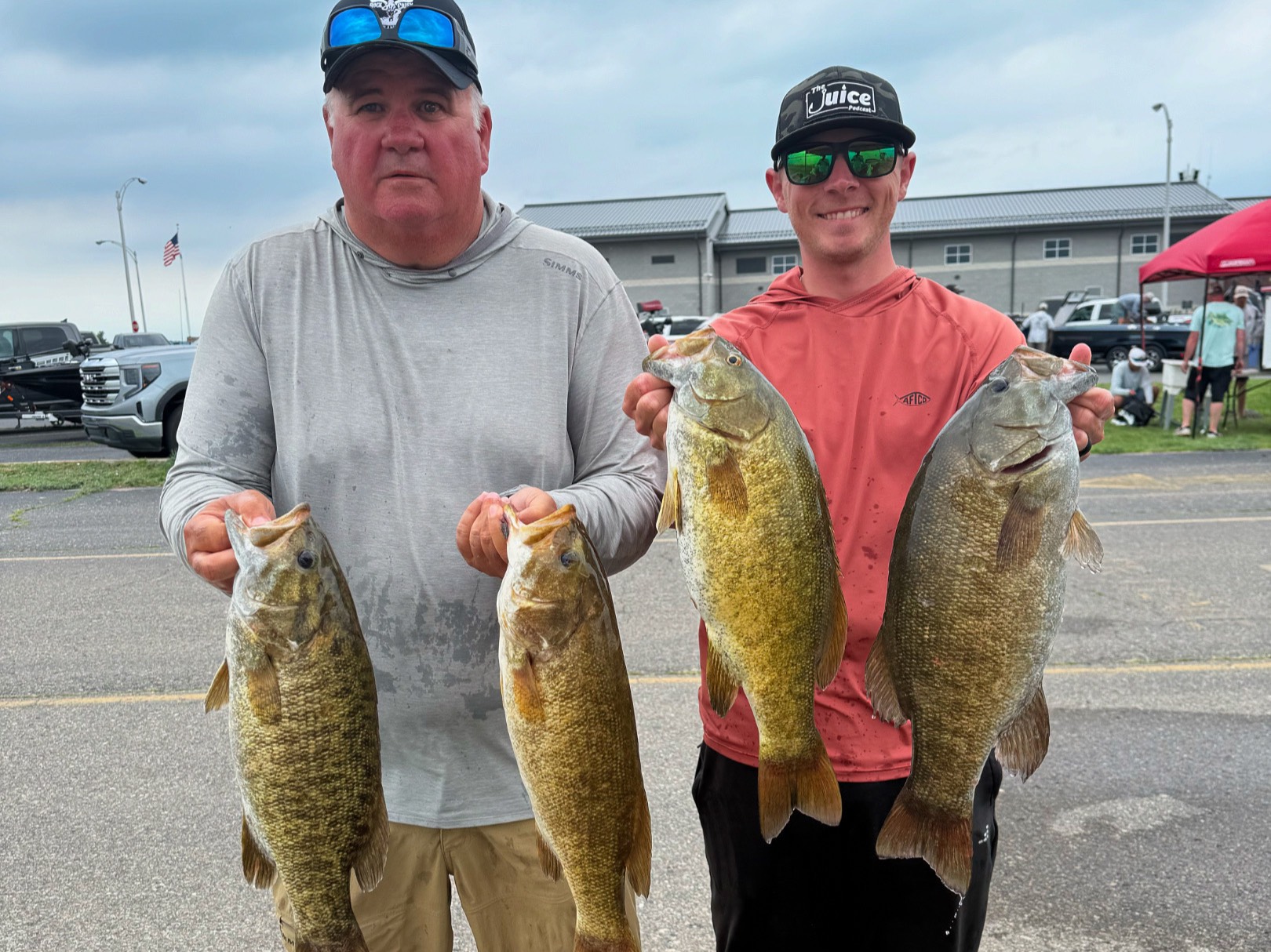 Wyatt Frankens fishing report for Lake St. Clair in Michigan