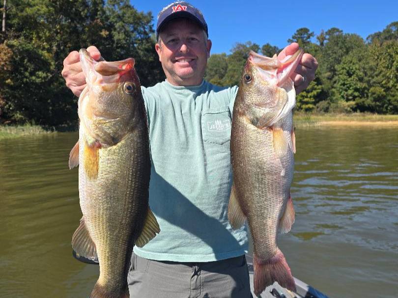 Clayton Batts fishing report for Lake Eufaula in Alabama