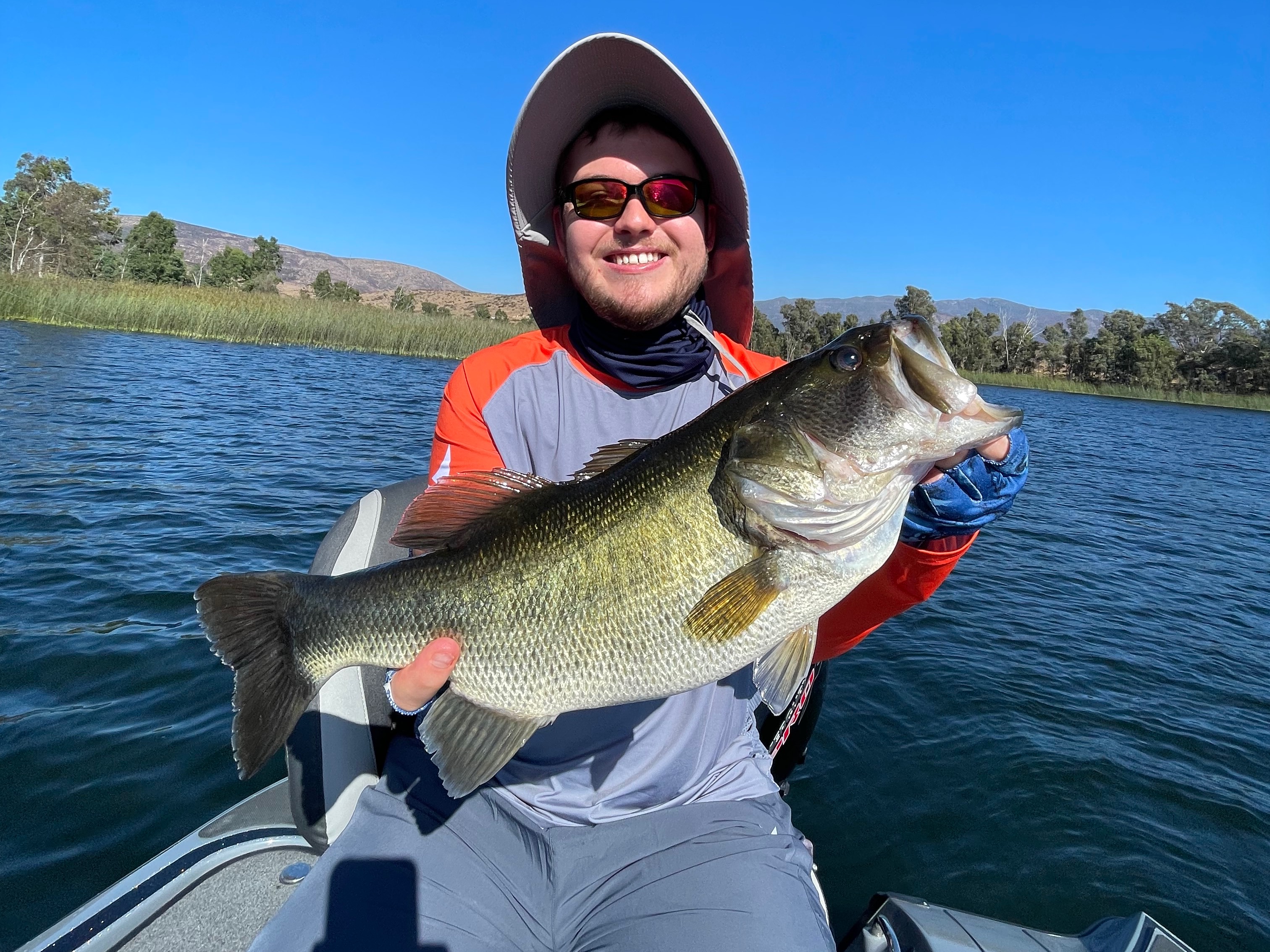 Andre Casey fishing report for Otay Lakes County Park in California