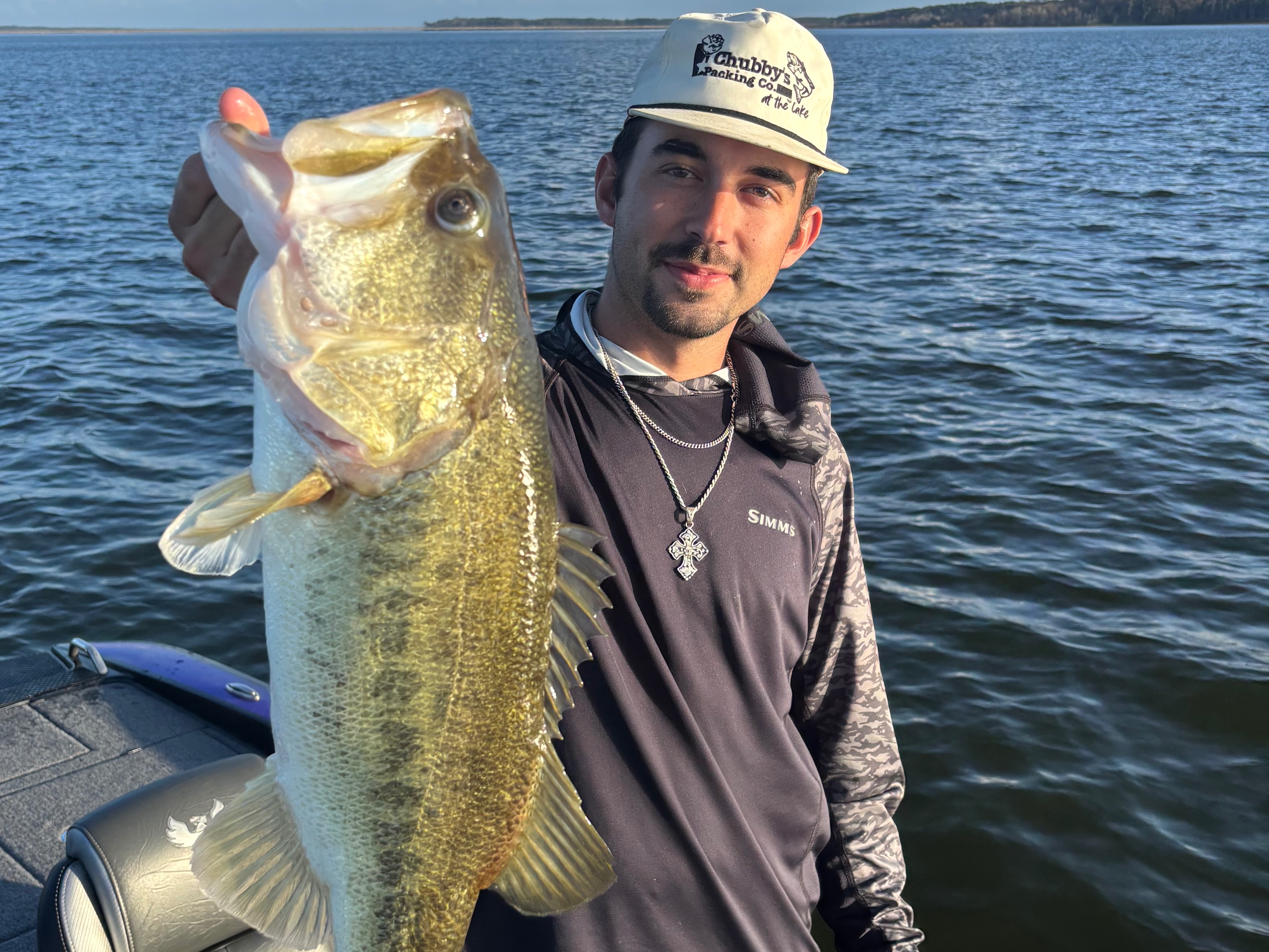 Jaden Parrish fishing report for Sam Rayburn Reservoir in Texas