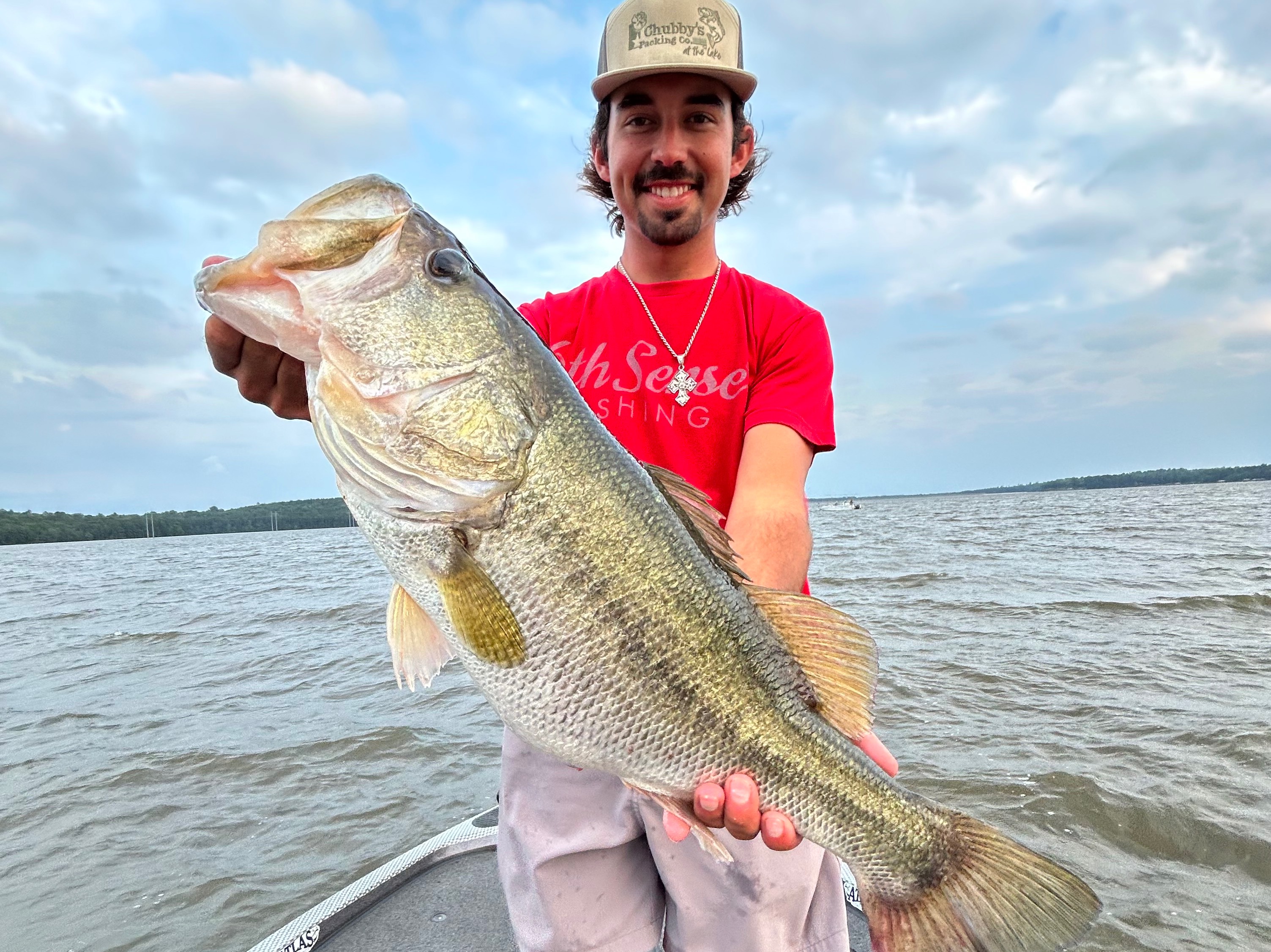 Jaden Parrish fishing report for Lake Sam Rayburn in Texas