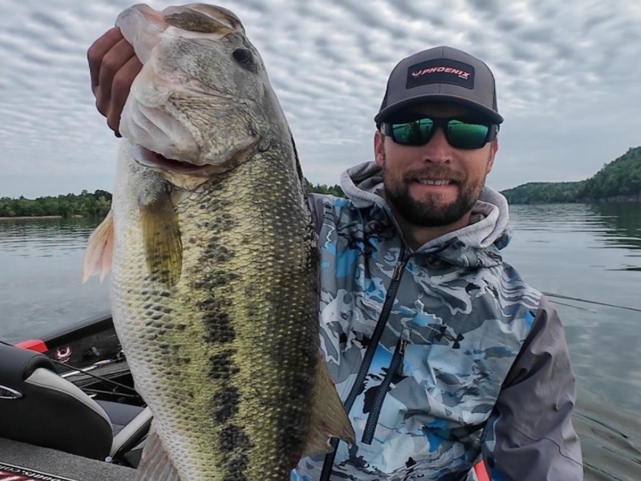 Justin Lucas fishing report for Chickamauga Lake in Tennessee