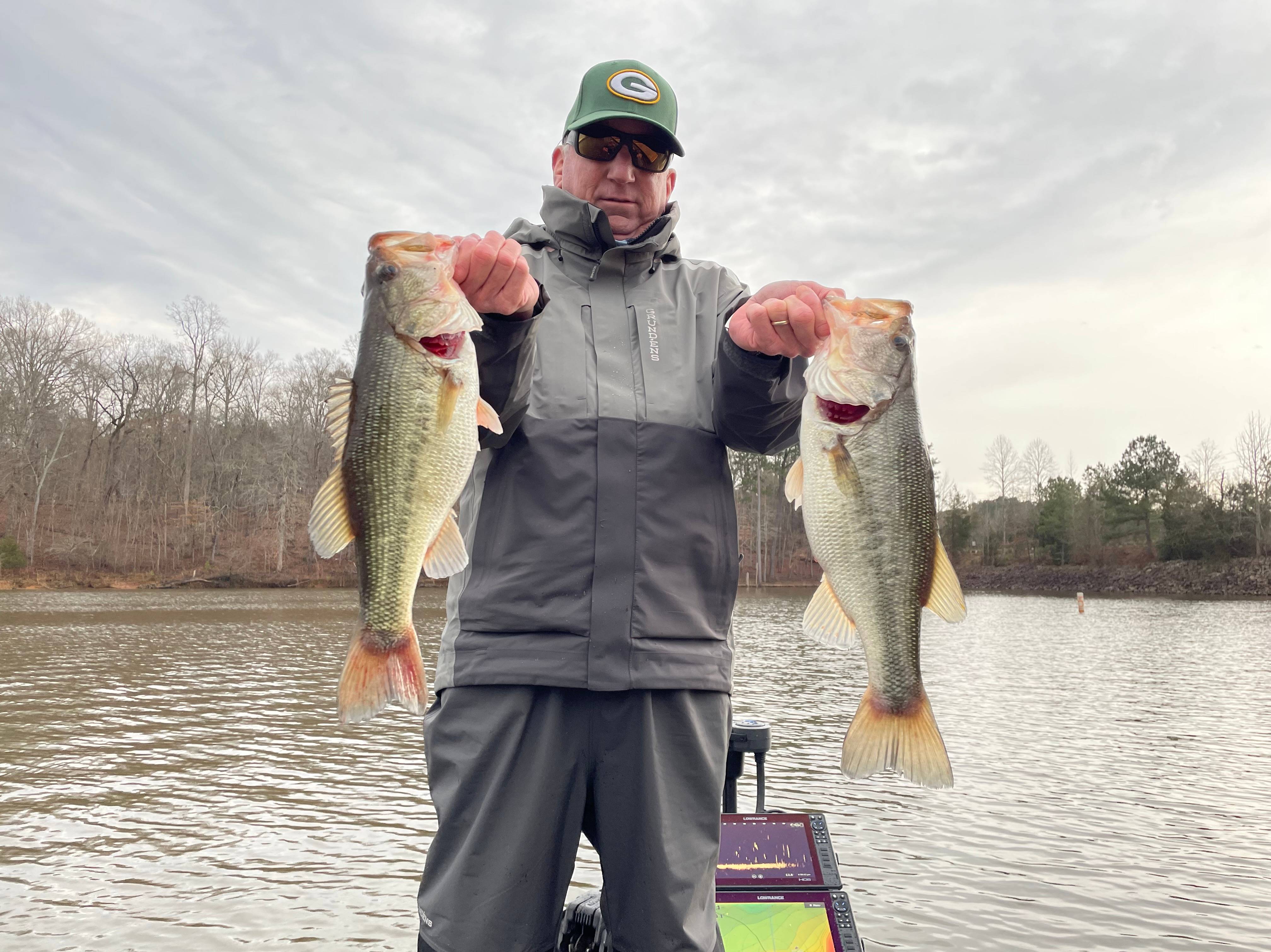 Jeffrey Davis fishing report for Falls Lake in North Carolina