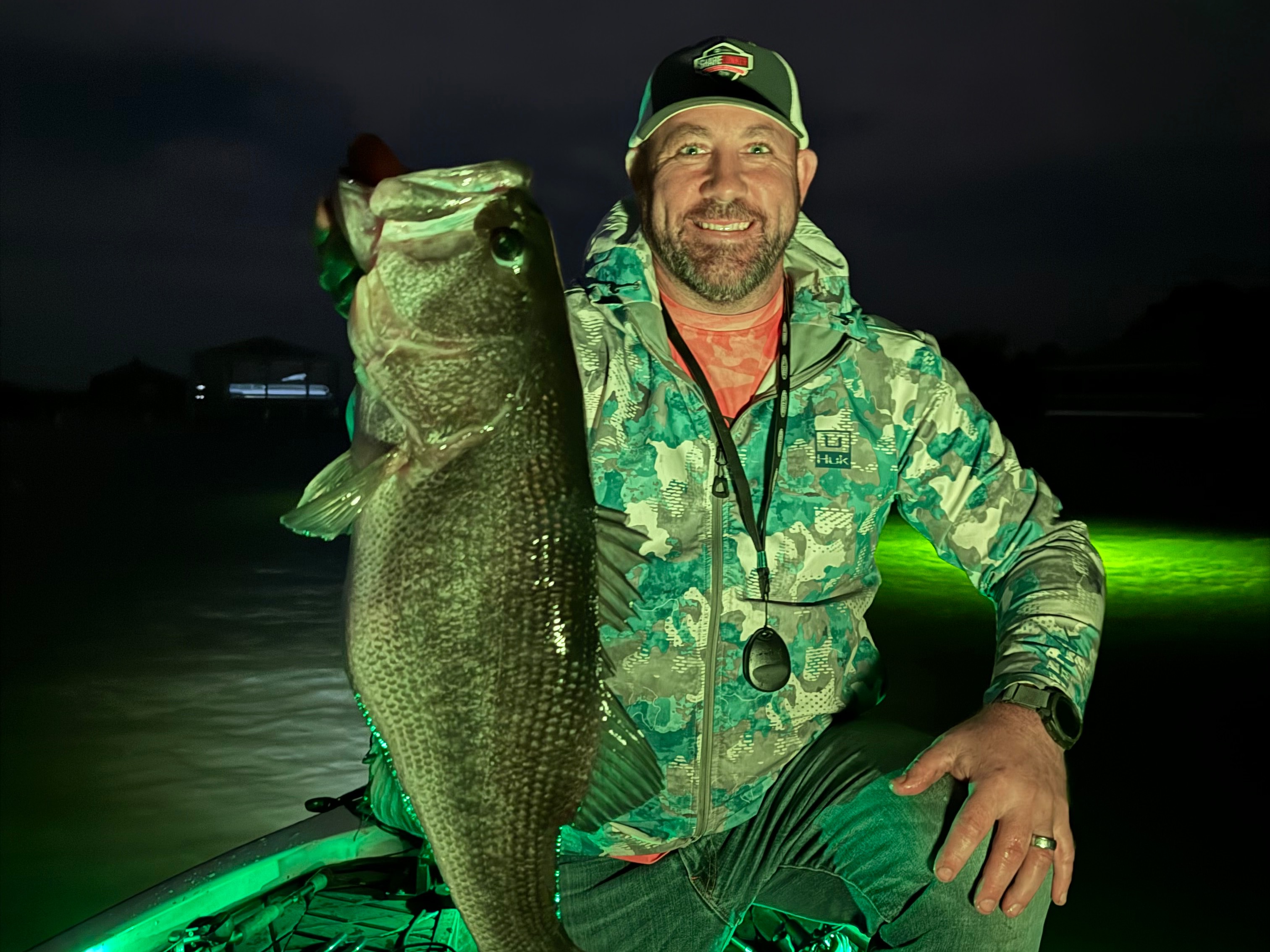 Randy Carpenter fishing report for Lake Fork in Texas