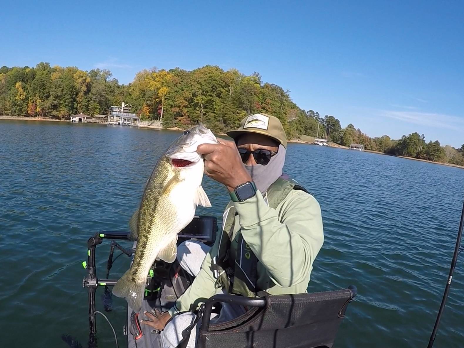 Kendon Townsel fishing report for Lake Lanier in Georgia