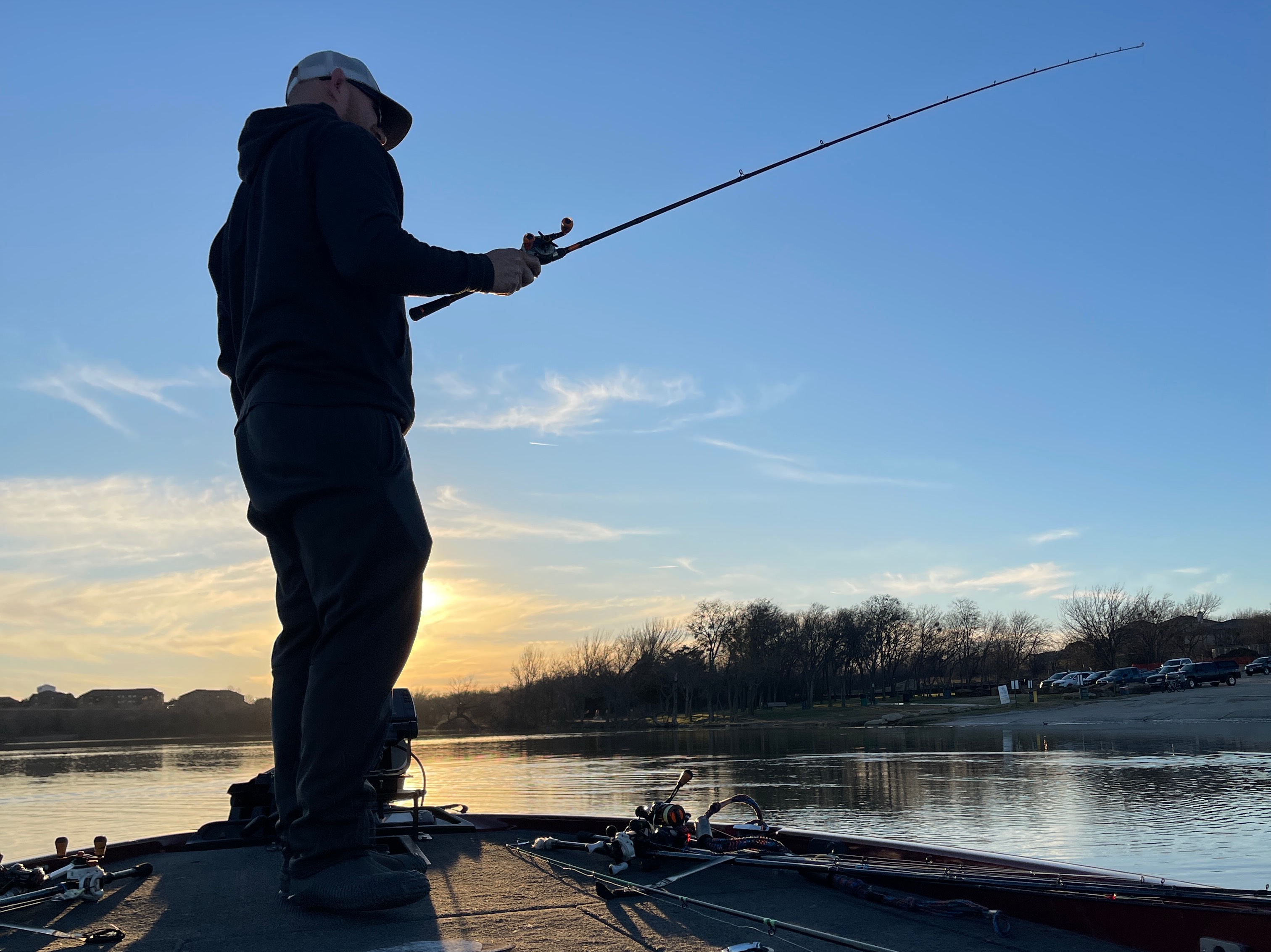 Andrew Davis fishing report for Eagle Mountain Lake in Texas