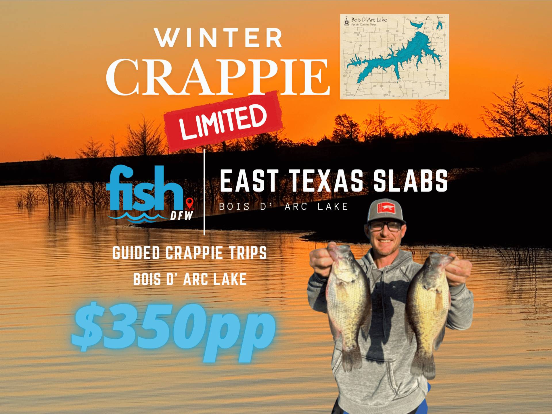 Andrew Davis fishing report for Bois D'Arc Lake in Texas