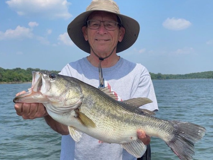 Jason Conn fishing report for Lake Ray Roberts in Texas