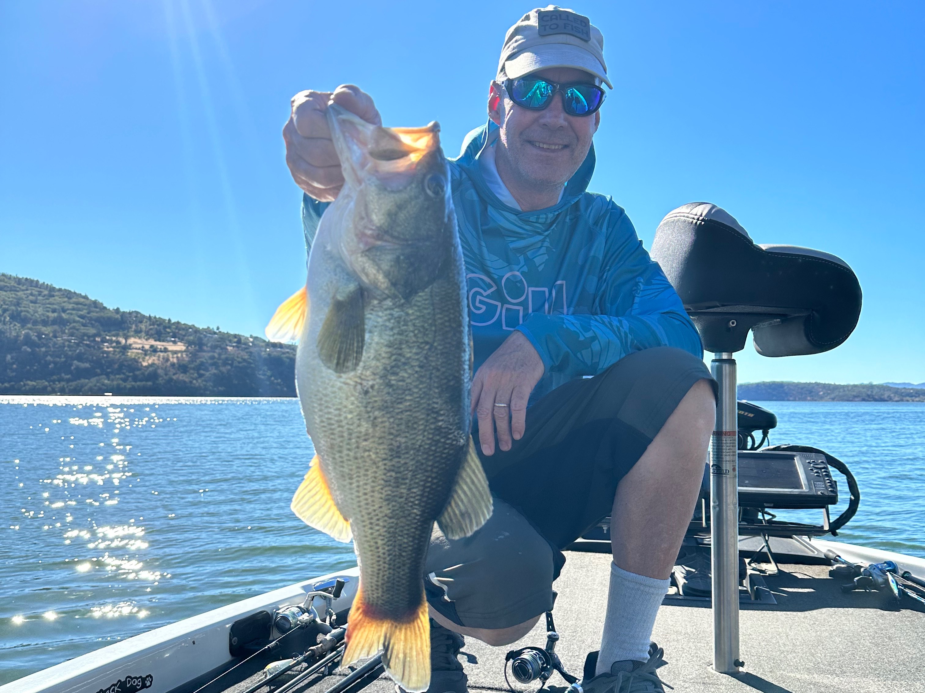 Steve Perkins fishing report for Clear Lake in California