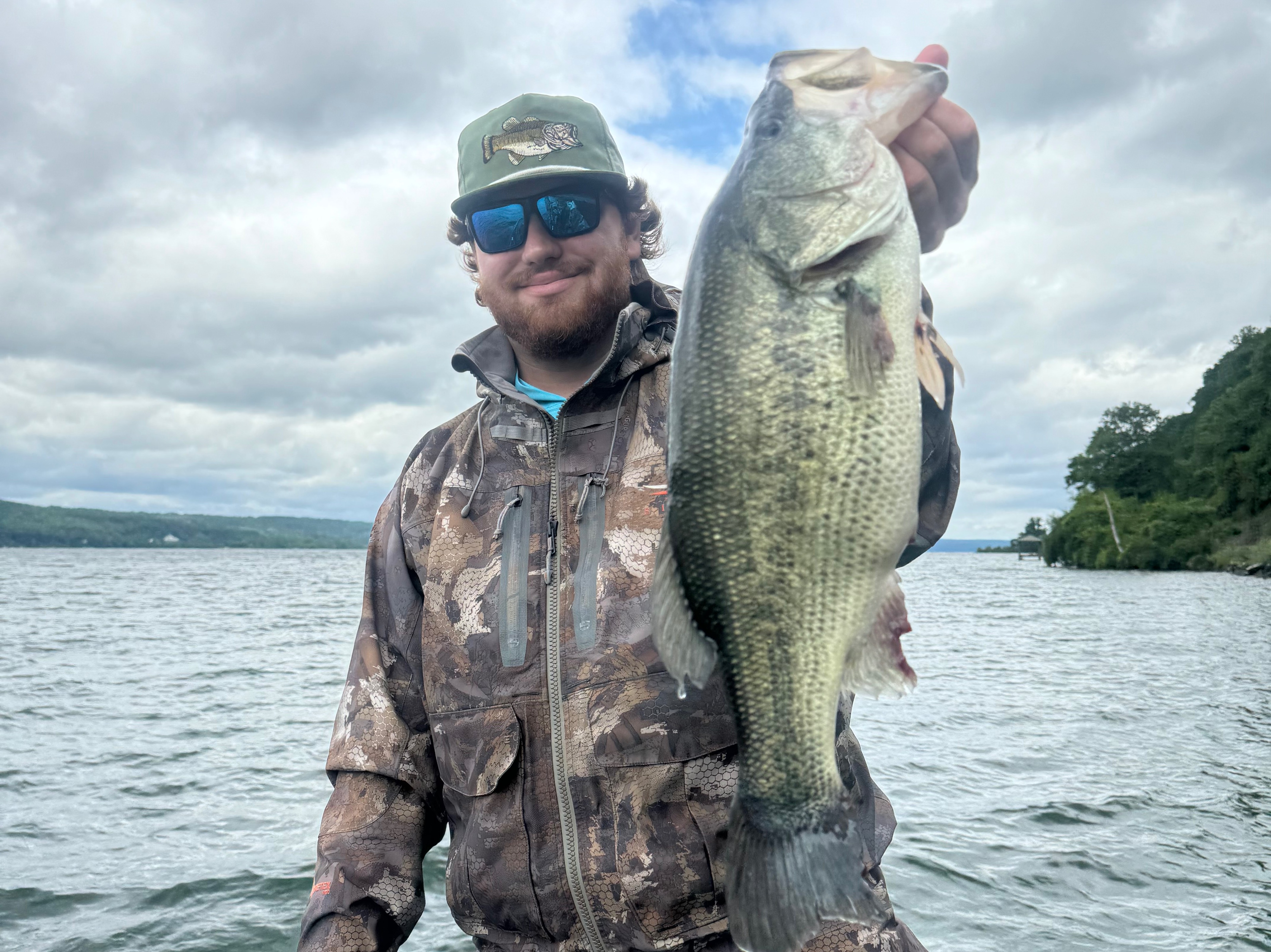 Carson Forrester fishing report for Cayuga Lake in New York