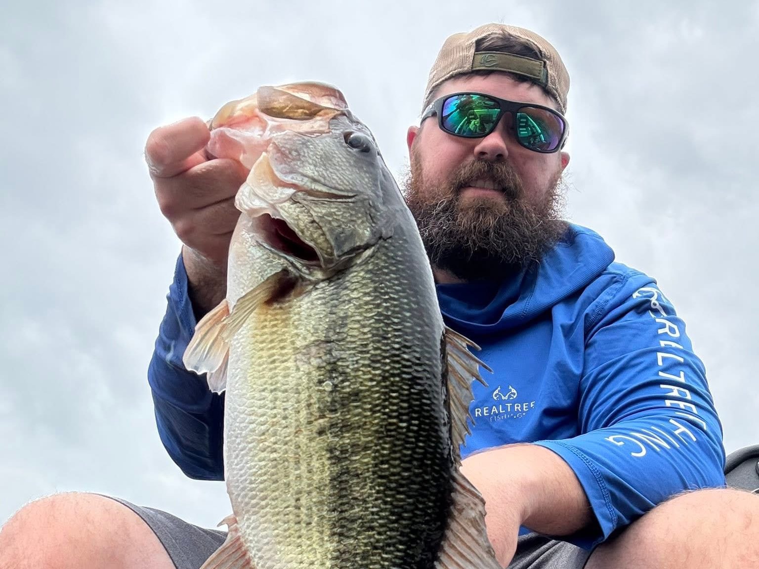 Richard Merritt fishing report for Guntersville in Alabama