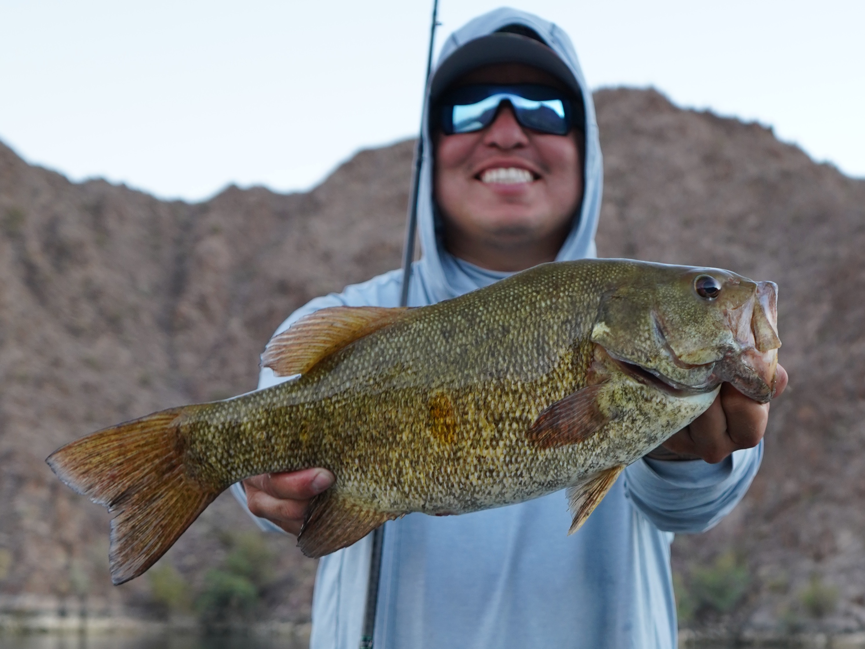 Anthony Garcia fishing report for Lake Mohave in 