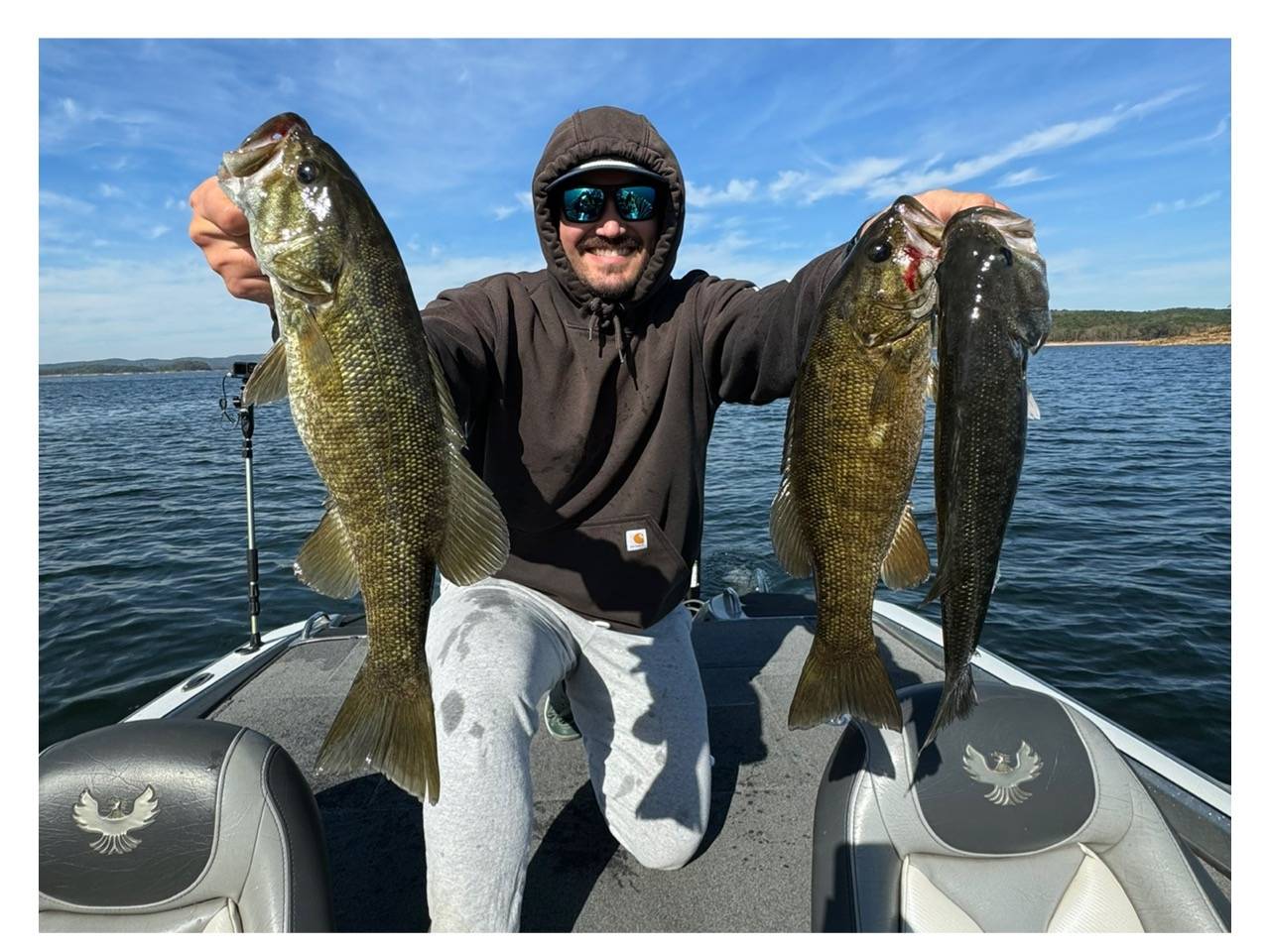 Larry Wood fishing report for Broken Bow Lake in Oklahoma