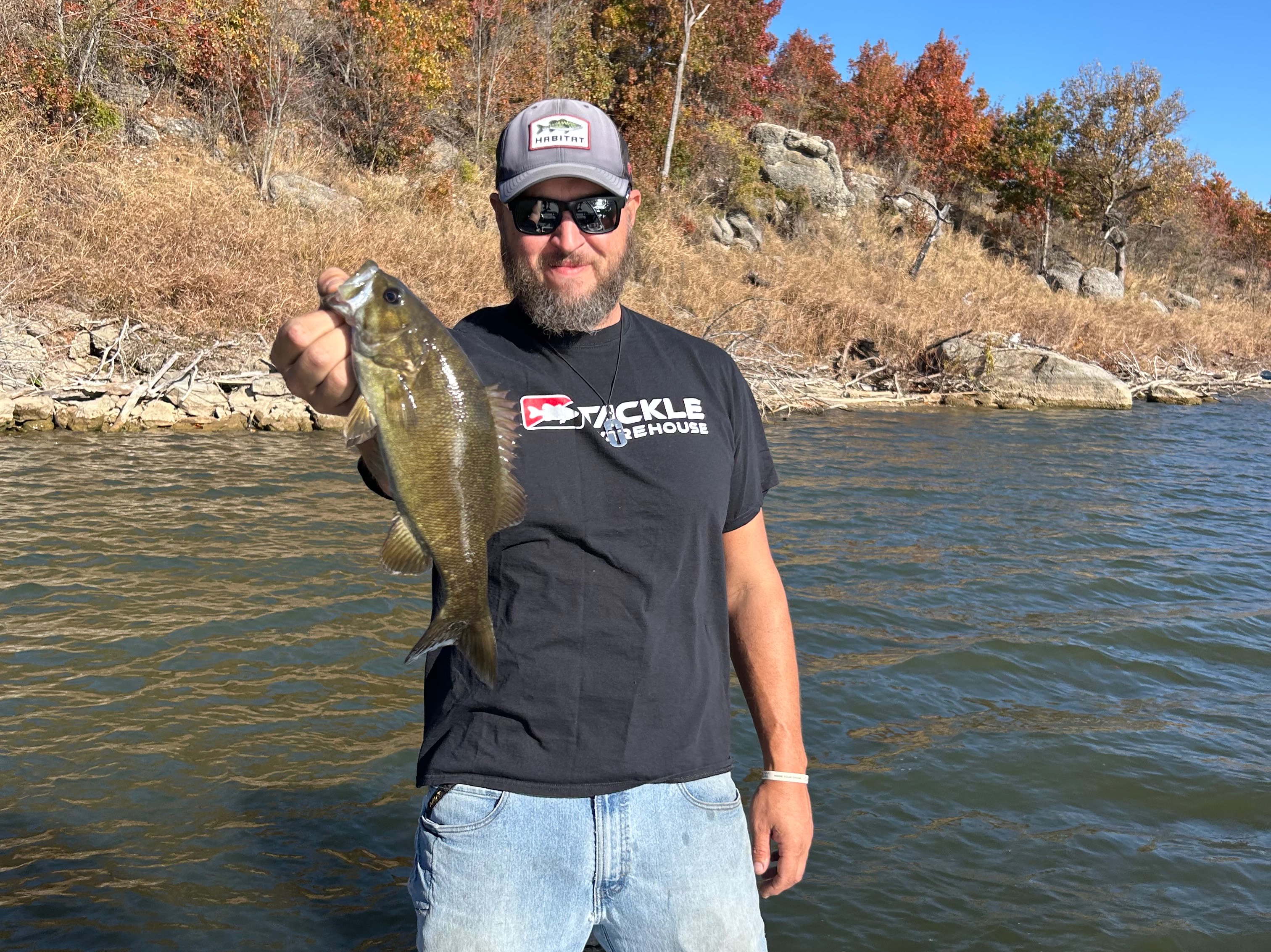 Kyle Brandstatt fishing report for Lake of the Arbuckles in Oklahoma