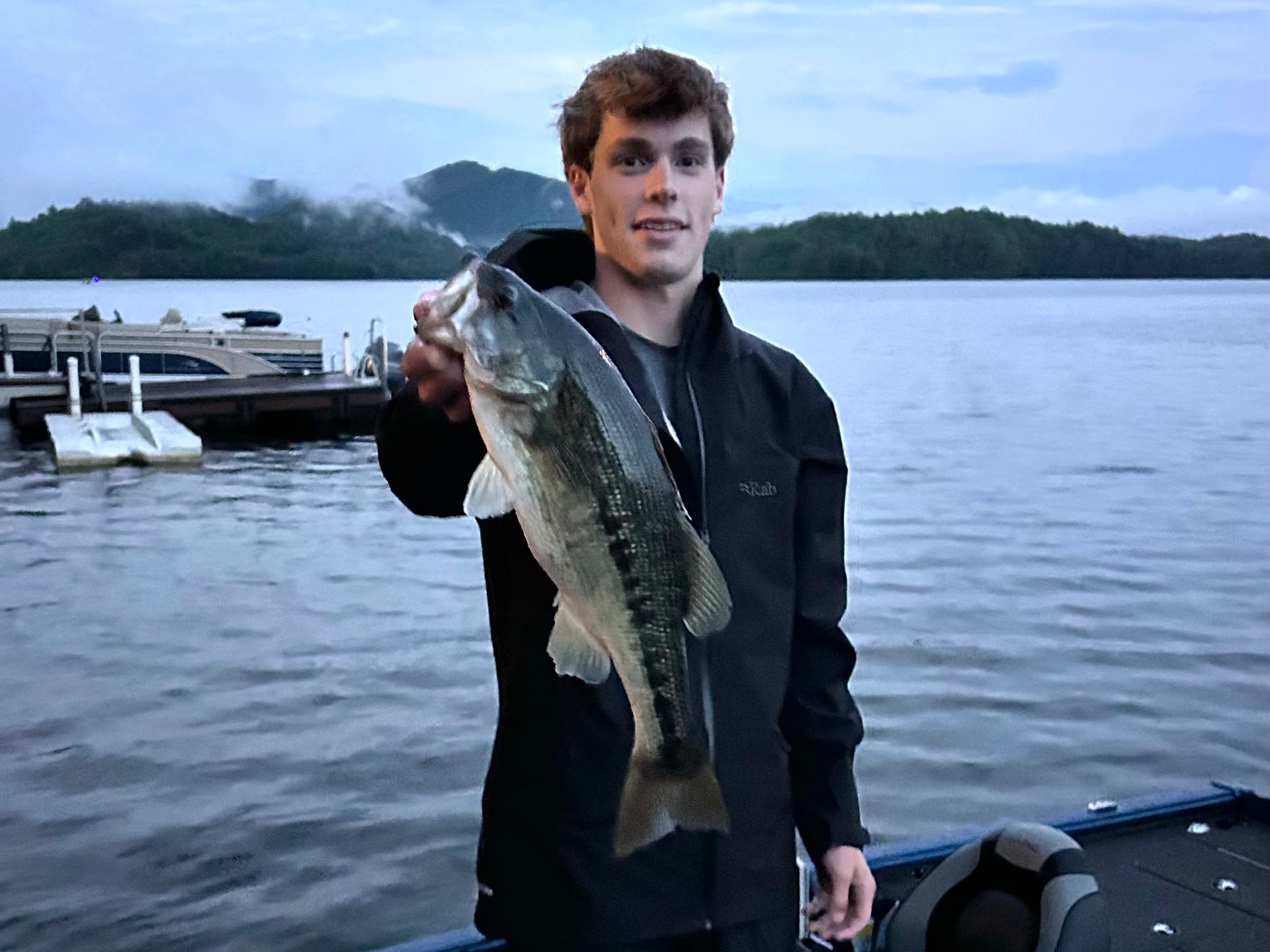 David Ryan fishing report for Lake Santeetlah in North Carolina