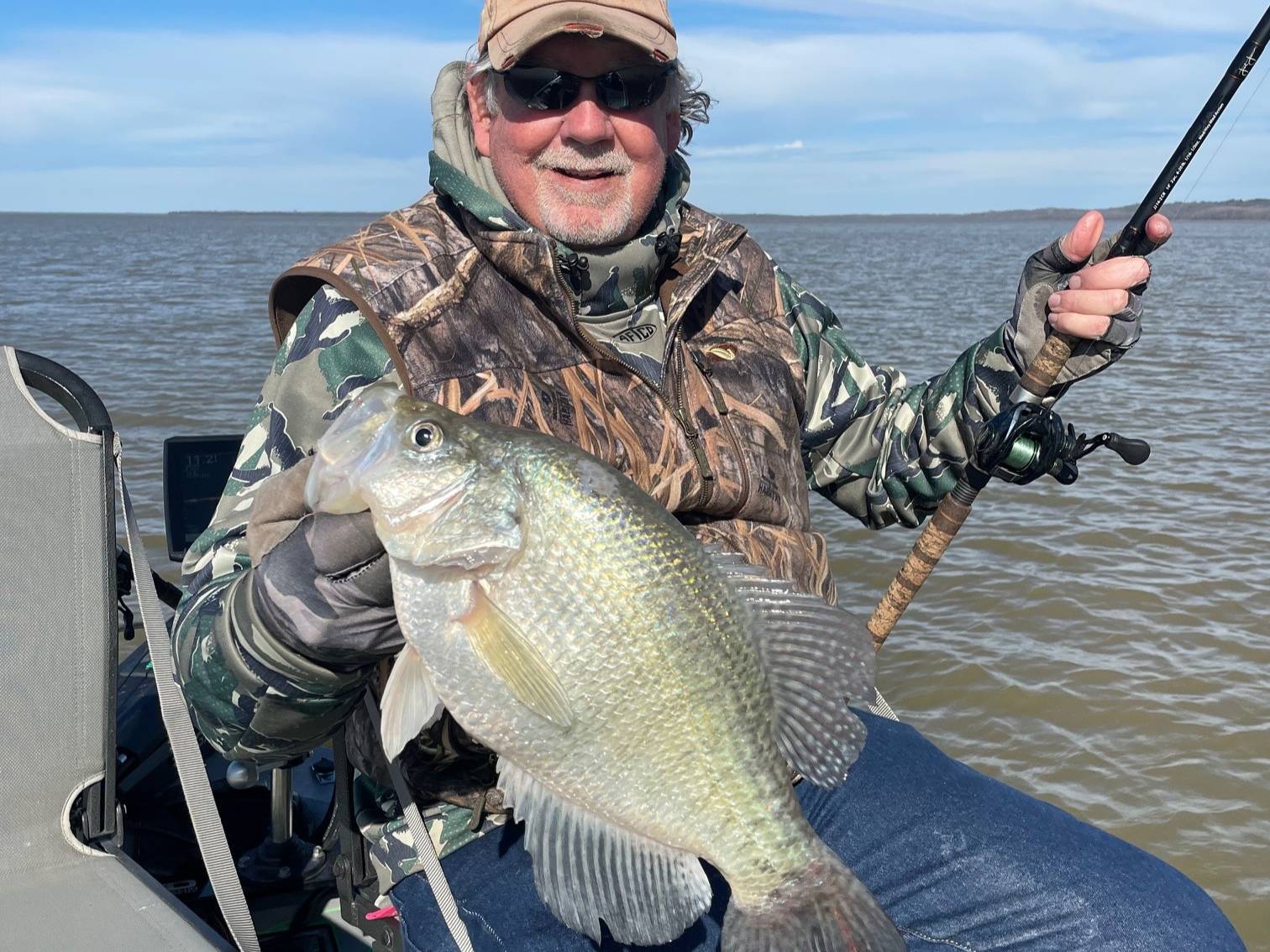 Jared Fyock fishing report for Millwood Lake in Arkansas