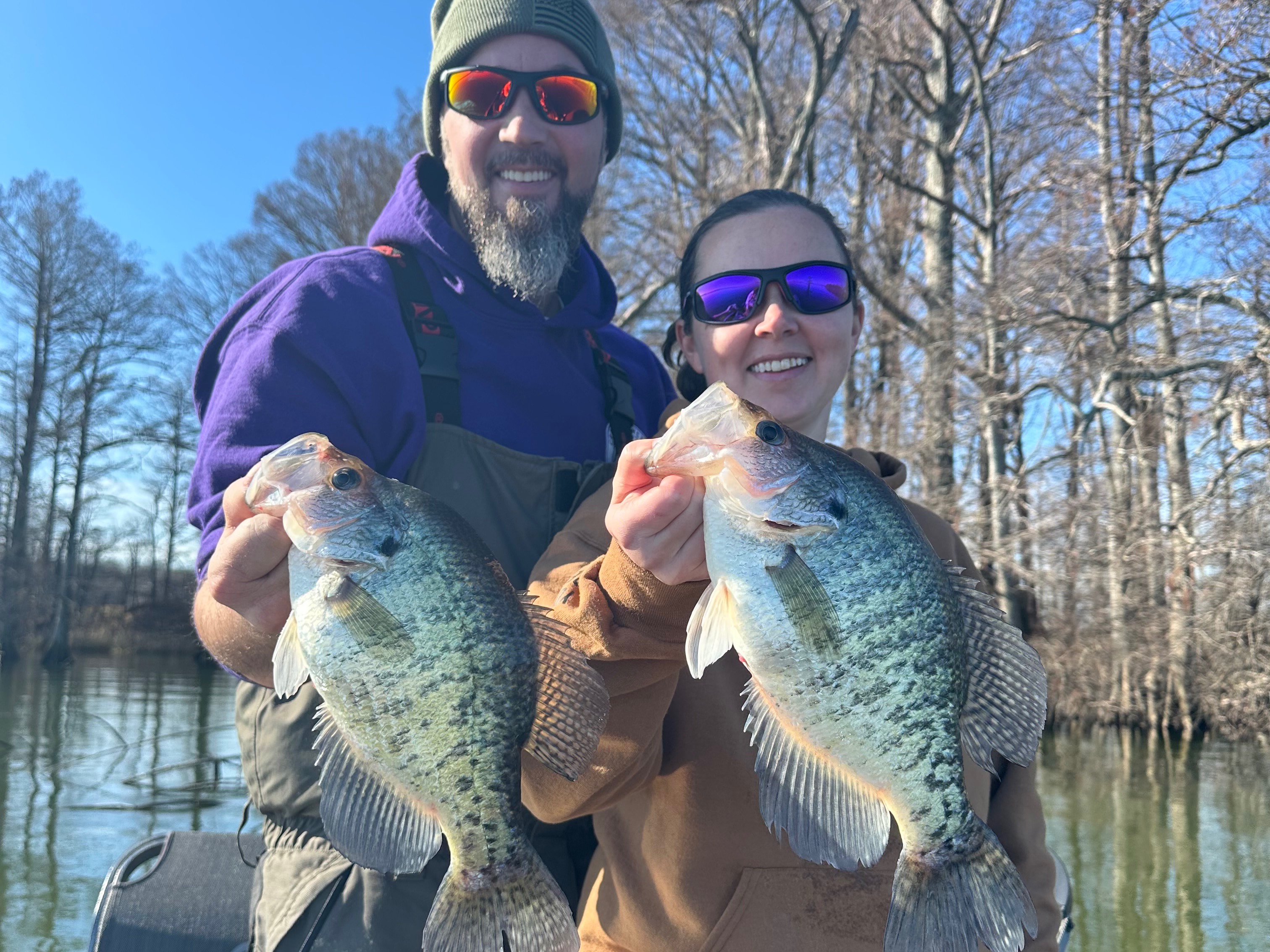 Jeremy Mattingly fishing report for Reelfoot Lake State Park in Tennessee