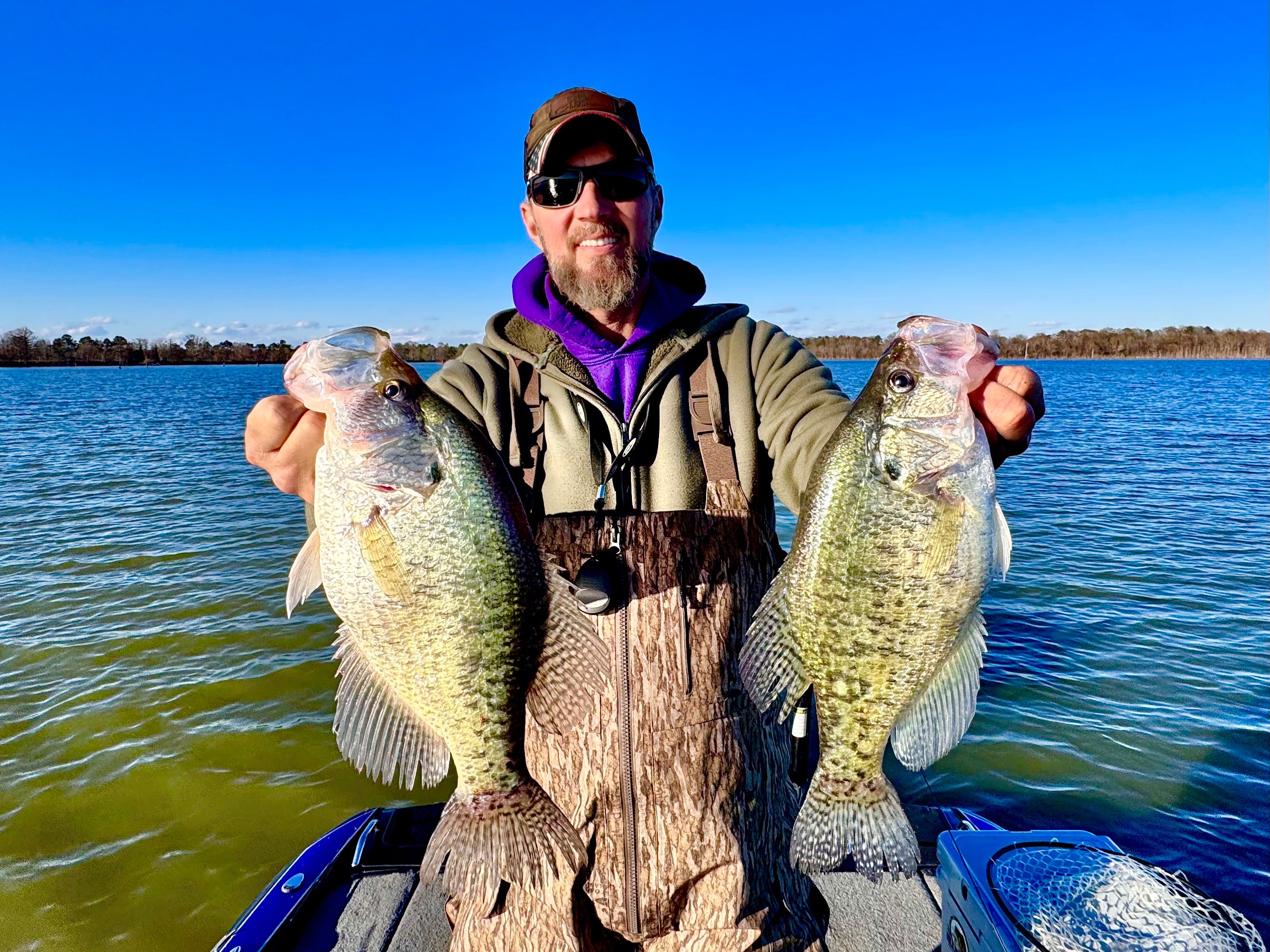 Jeremy Mattingly fishing report for Bussey Brake in Louisiana