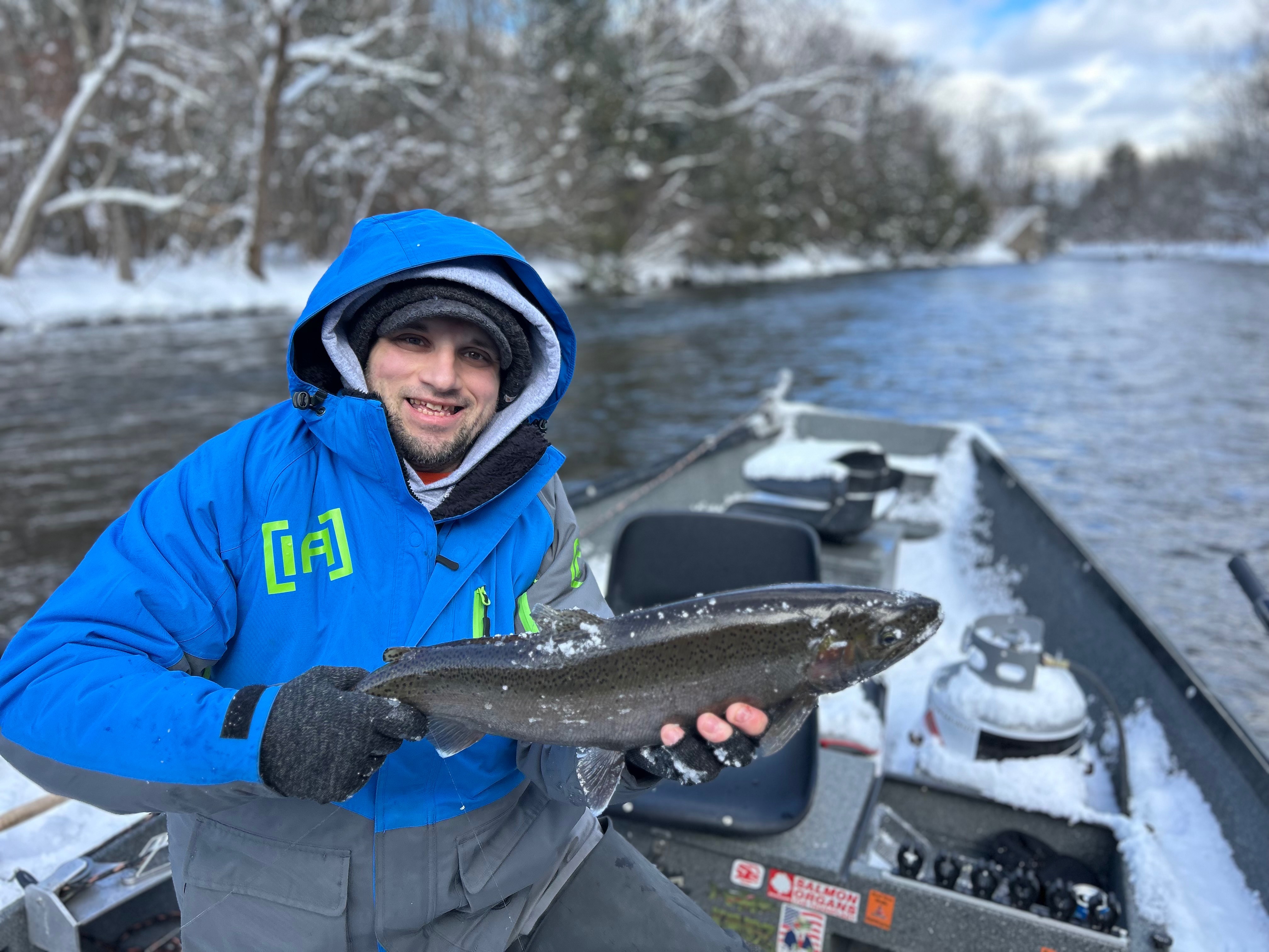 Will Watkins fishing report for Salmon River in New York
