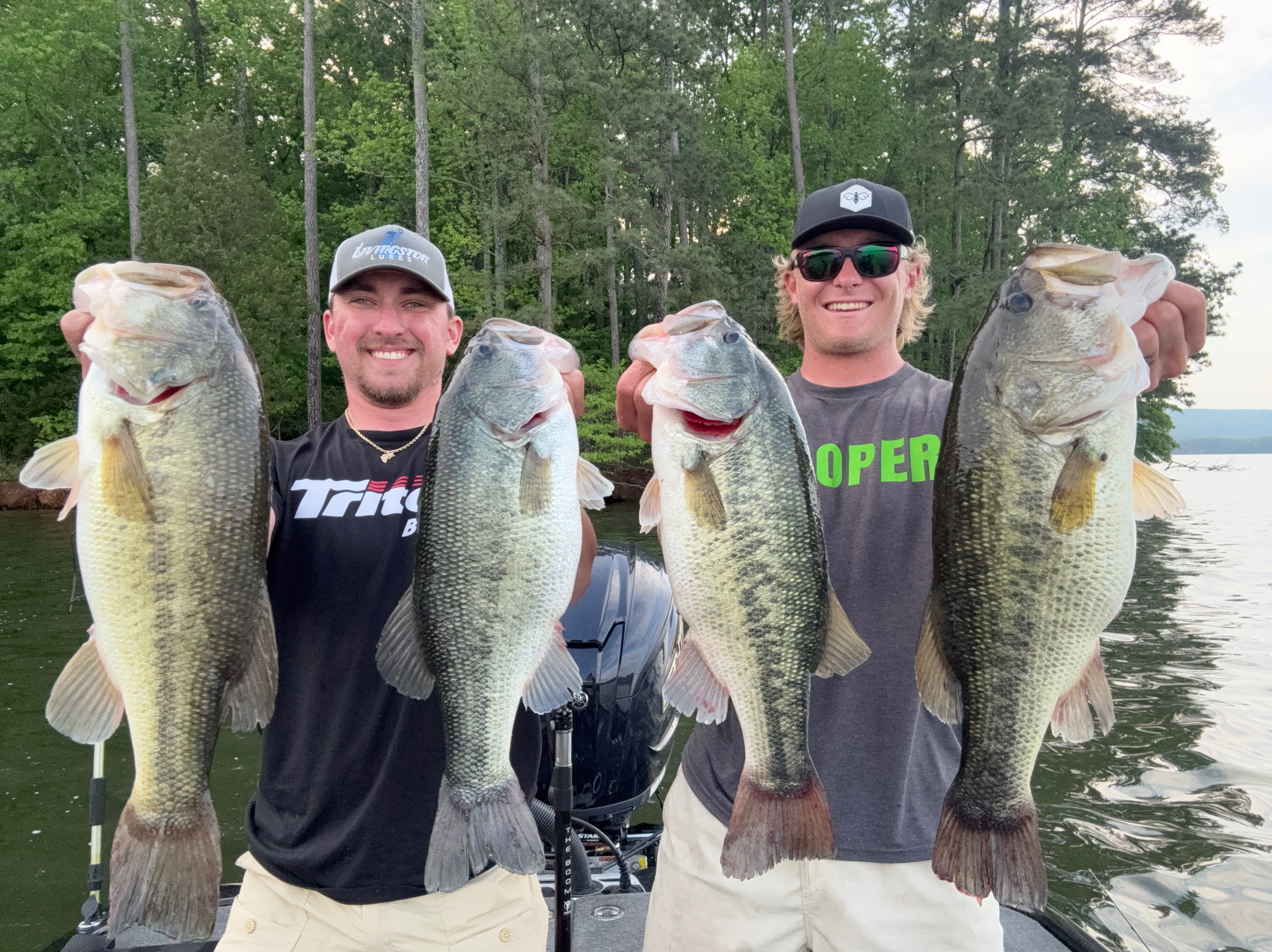 Laker Howell fishing report for Guntersville in Alabama